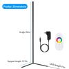 56in Floor Lamp Light LED Standing Lamp Remote Control Dimmable