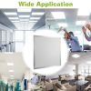 48W 2Ã—2FT LED Panel Light 5800LM 7000K Ceiling Lighting 150W Equivalent LED Troffer Recessed Edge-Lit
